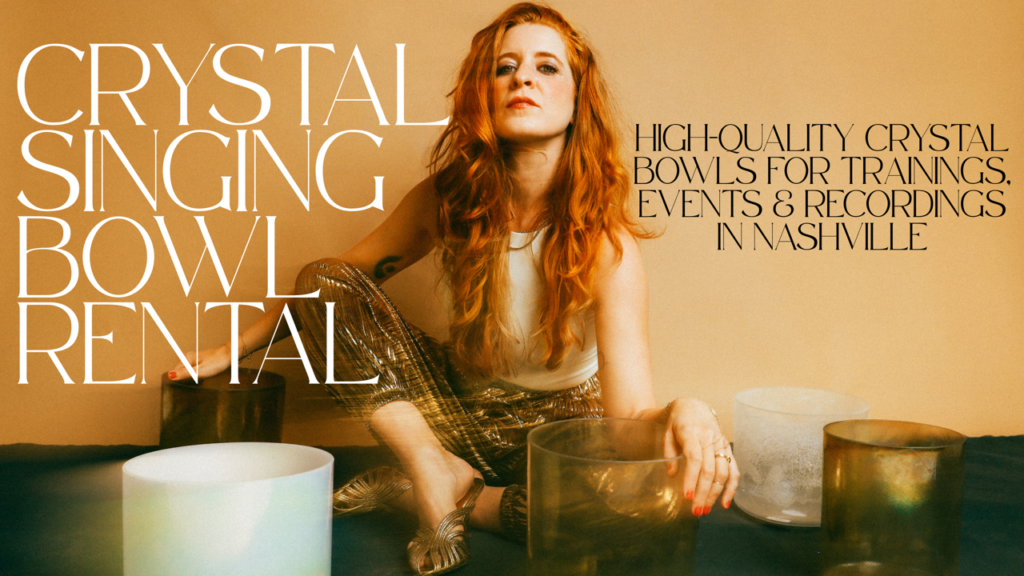 Crystal Singing Bowl Rental